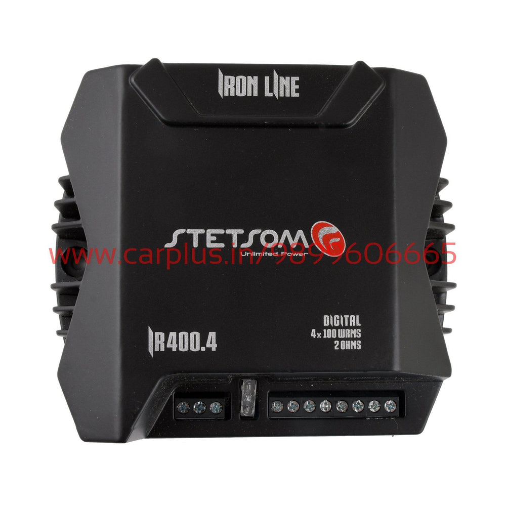 STETSOM Class D Amplifier Iron Line IR 400.4 400RMS STETSOM 4 CHANNEL AMPLIFIER.