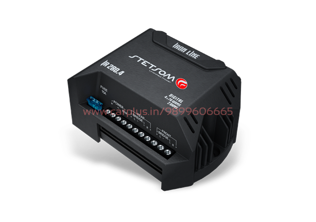 
                  
                    STETSOM Iron Line 4 Channel Amplifier - IR 280.4 STETSOM 4 CHANNEL AMPLIFIER.
                  
                