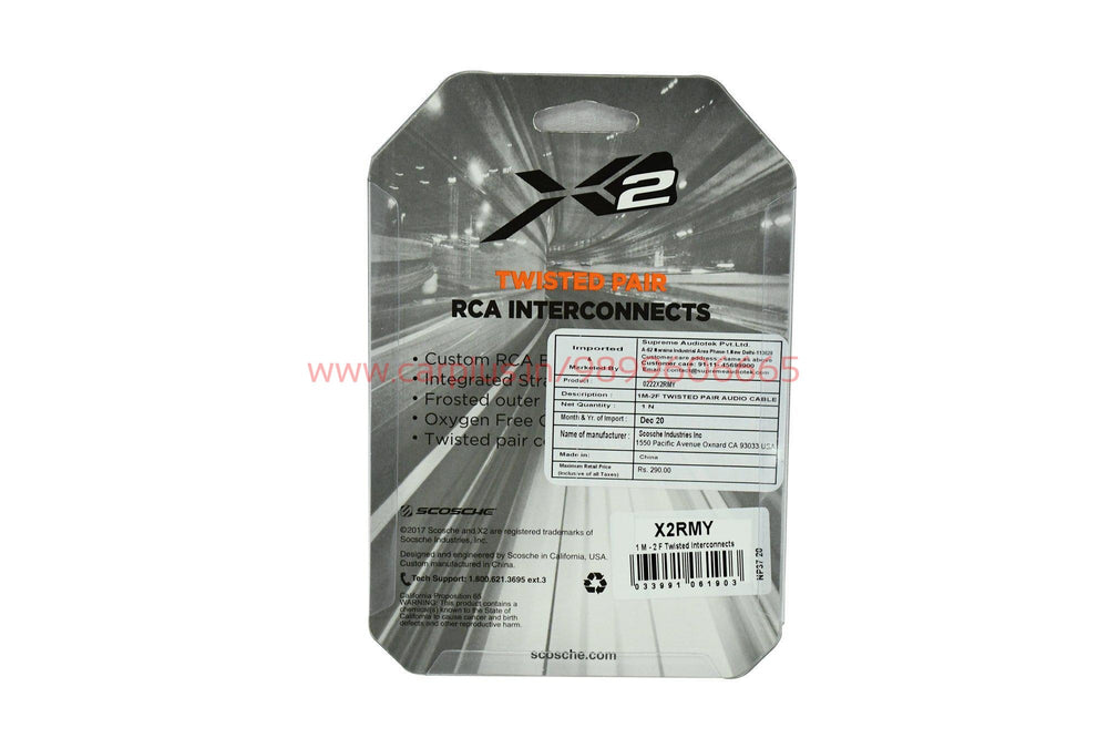 
                  
                    Scosche Twisted Pair Interconnects RCA Y Cable SCOSCHE Y CABLE.
                  
                