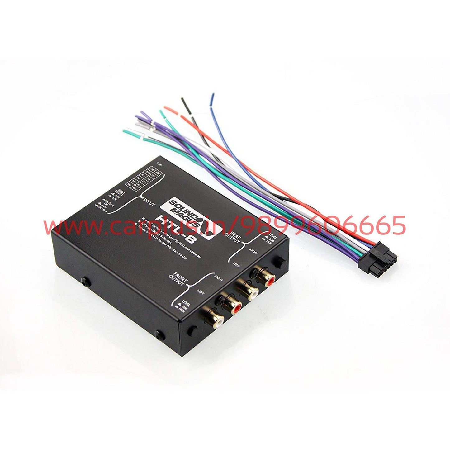 
                  
                    Soundmagus 4 Channel Hi-Low Converter (HTL-8) SOUNDMAGUS HI-LOW CONVERTER.
                  
                