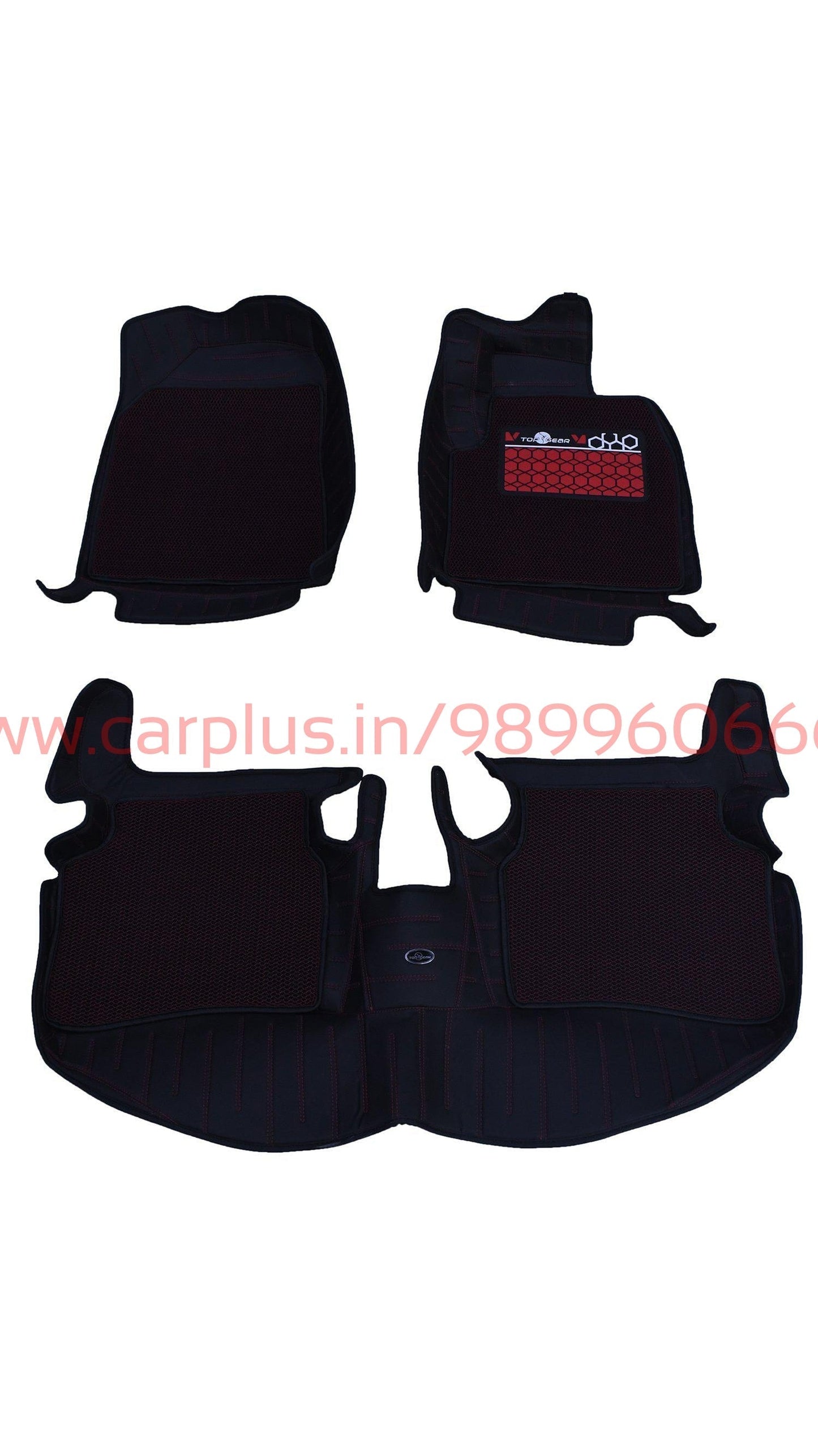 
                  
                    Top Gear 4D Rody HC Leatherite Car Mats for KIA Sonet (1st GEN, Black)-7D MATS-TOP GEAR-Red//Black-CARPLUS
                  
                