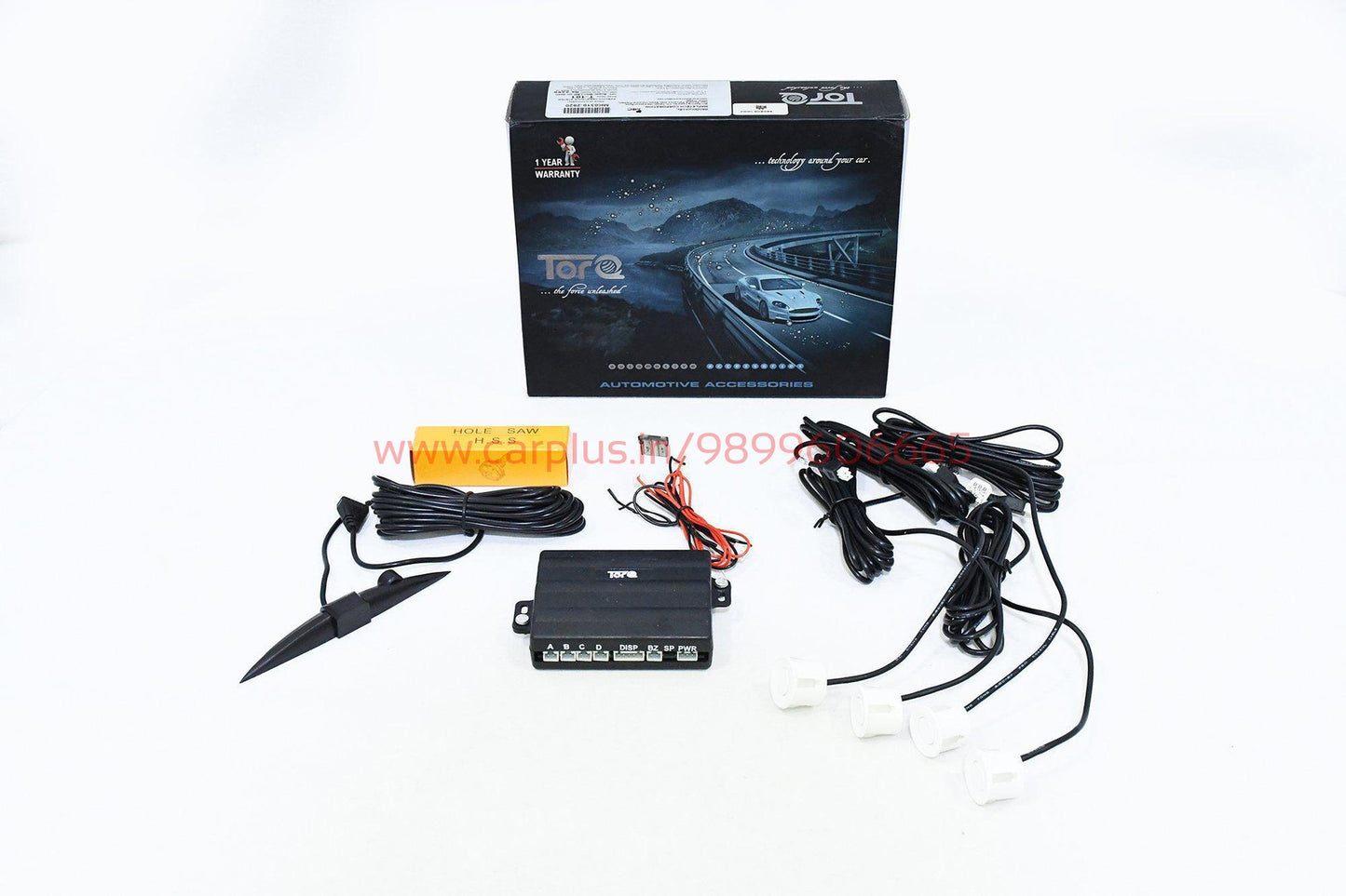 
                  
                    Torq T-101 Super Slim LED 4 Sensor Buzzer On Dash TORQ SMART SENSOR.
                  
                