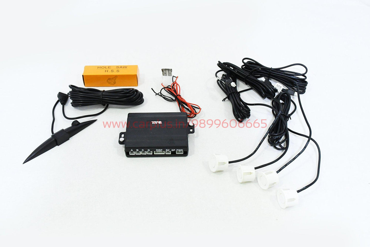
                  
                    Torq T-101 Super Slim LED 4 Sensor Buzzer On Dash TORQ SMART SENSOR.
                  
                
