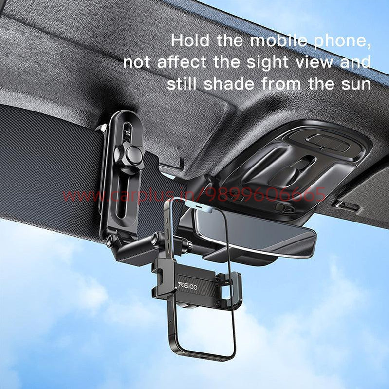 
                  
                    Yesido C194 Sun Visor Universal Mobile Holder (Black)-PRICE & IMAGES PENDING-YESIDO-CARPLUS
                  
                