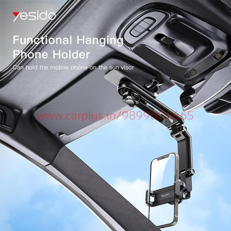 
                  
                    Yesido C194 Sun Visor Universal Mobile Holder (Black)-PRICE & IMAGES PENDING-YESIDO-CARPLUS
                  
                