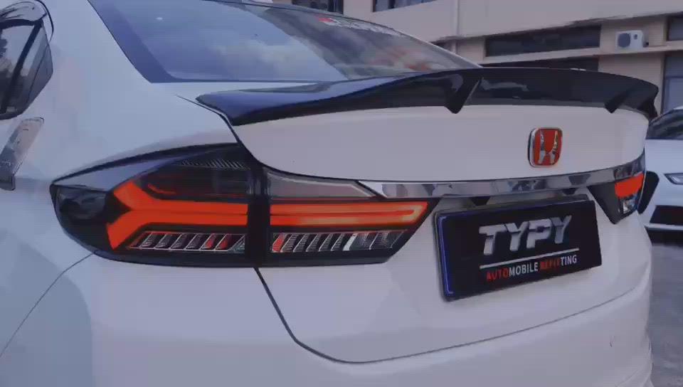 
                  
                    Load and play video in Gallery viewer, KMH Tail Lamps for Honda City (6th GEN, Audi Inspired)
                  
                